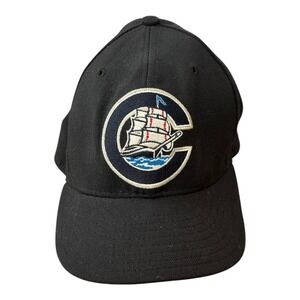 Columbus Clippers  New Era Vintage 2000's Hat Cap Fitted 6 7/8 Navy Embroidered